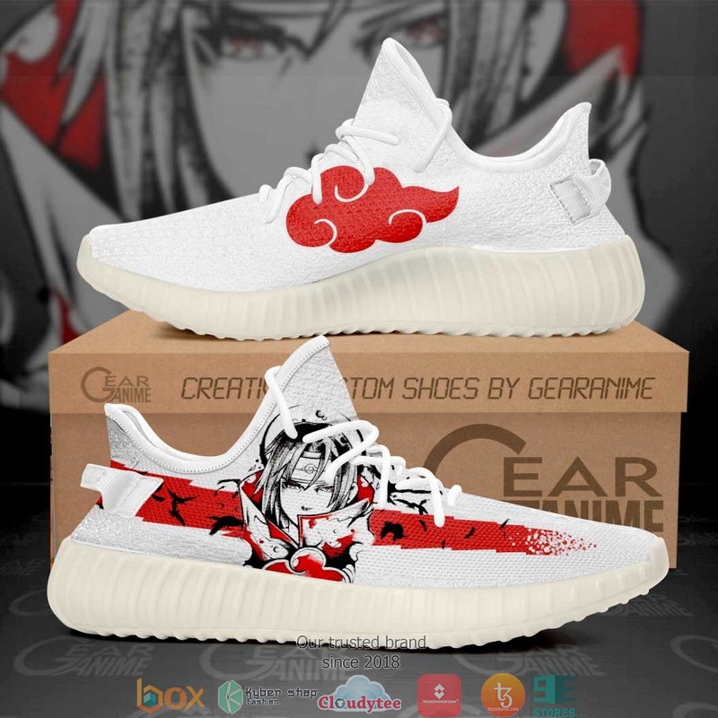 Akatsuki Itachi Anime Yeezy Sneaker Shoes