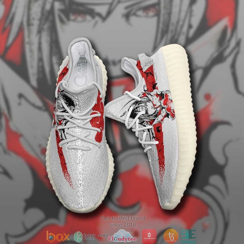 Akatsuki Itachi Anime Yeezy Sneaker Shoes 1