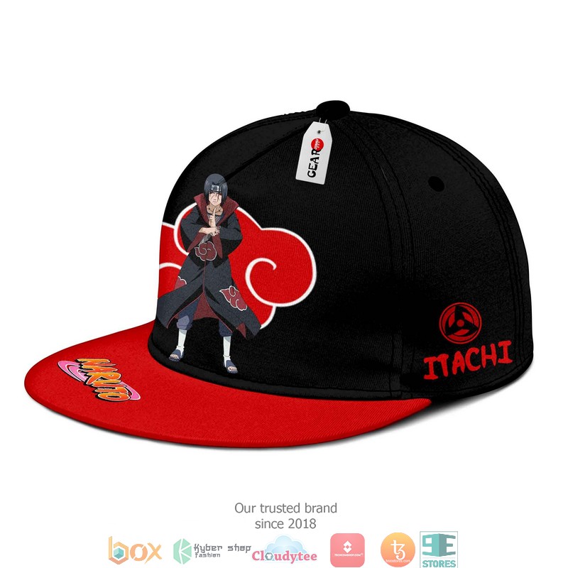 Akatsuki Itachi Konohagakure NRT Anime Snapback hat 1