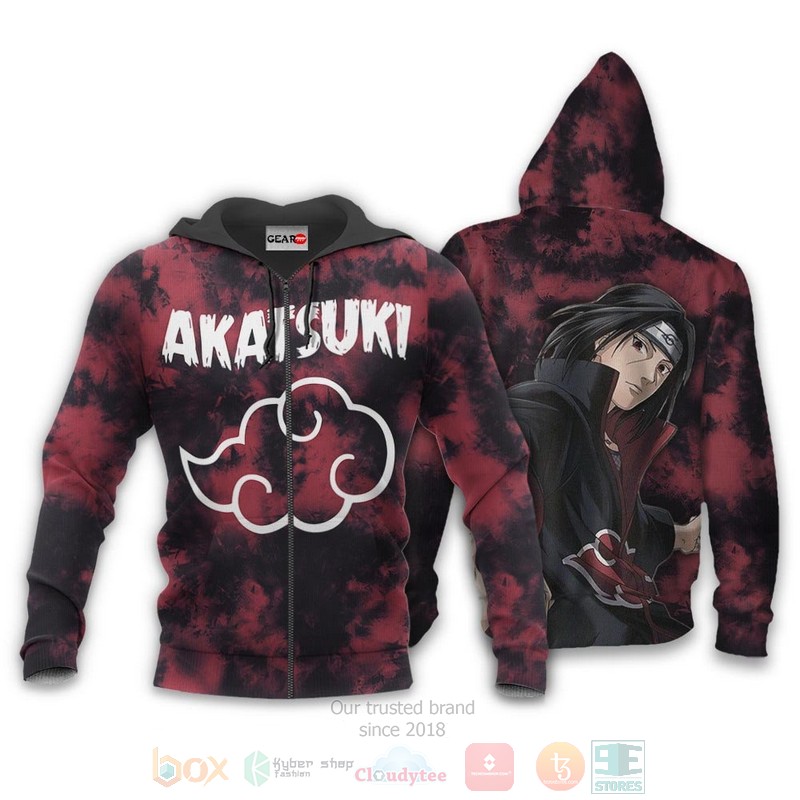 BEST Anime Akatsuki Itachi Uchiha Custom Naruto All Over Print Hoodie-Bomber Jacket 12 Akatsuki Itachi Uchiha Custom Anime Naruto 3D Hoodie Bomber Jacket