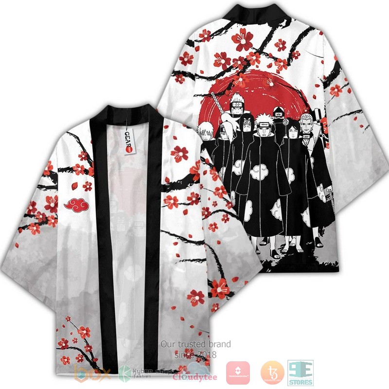 Akatsuki Japan Style Anime Naruto Kimono