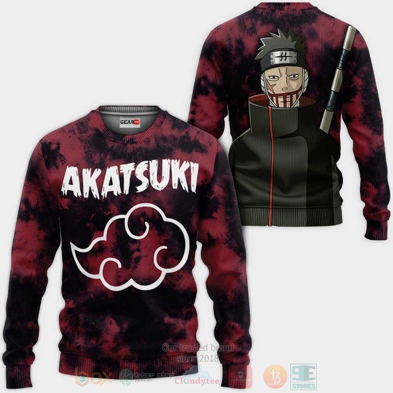 BEST Anime Akatsuki Juzo Biwa Custom Naruto All Over Print Hoodie-Bomber Jacket 2 Akatsuki Juzo Biwa Custom Anime Naruto 3D Hoodie Bomber Jacket 1