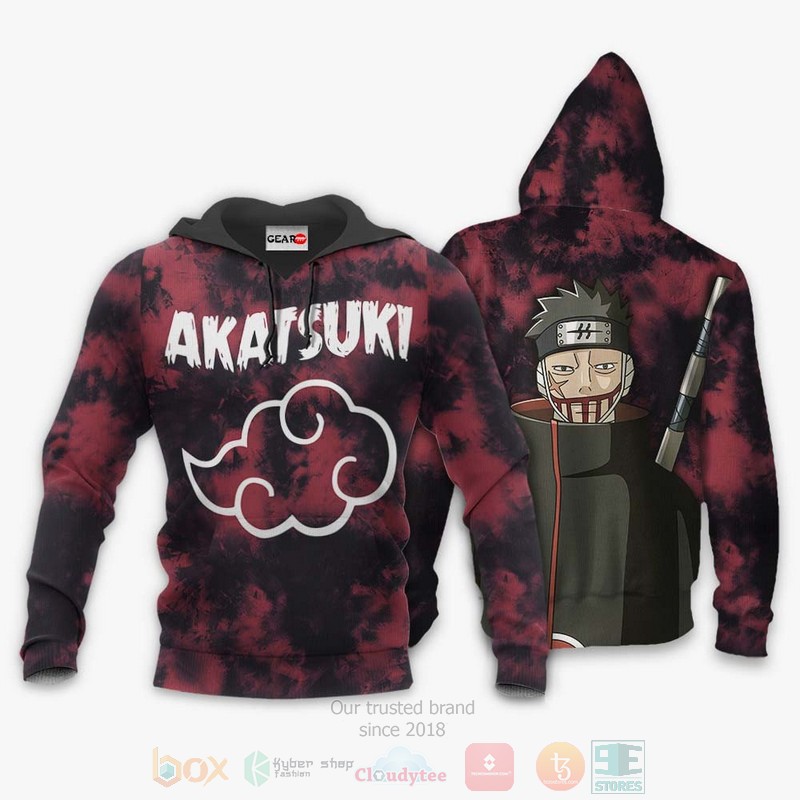 BEST Anime Akatsuki Juzo Biwa Custom Naruto All Over Print Hoodie-Bomber Jacket 3 Akatsuki Juzo Biwa Custom Anime Naruto 3D Hoodie Bomber Jacket 1 2