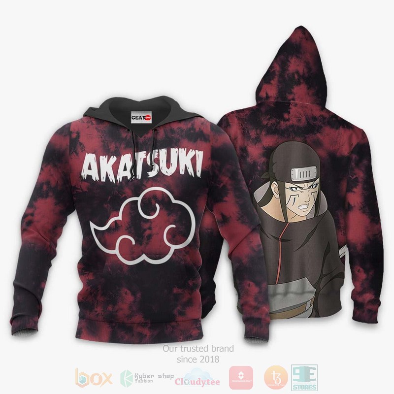 BEST Anime Akatsuki Kyusuke Custom Naruto All Over Print Hoodie-Bomber Jacket 3 Akatsuki Kyusuke Custom Anime Naruto 3D Hoodie Bomber Jacket 1 2
