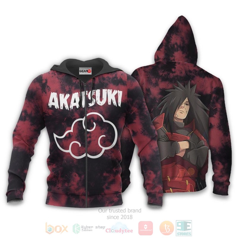 BEST Anime Akatsuki Madara Uchiha Custom Naruto All Over Print Hoodie-Bomber Jacket 12 Akatsuki Madara Uchiha Custom Anime Naruto 3D Hoodie Bomber Jacket