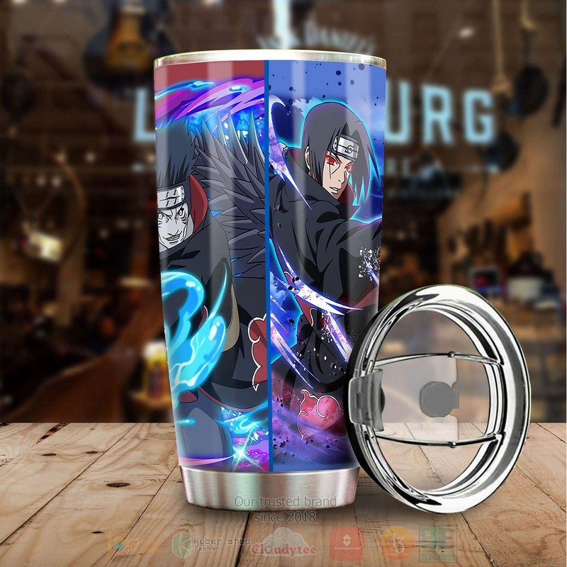 Akatsuki Members Naruto Blue Anime Tumbler