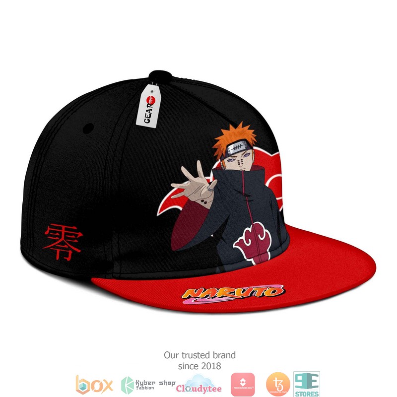 Akatsuki Pain Seal NRT Anime Snapback hat 3 Akatsuki Pain Seal NRT Anime Snapback hat 1 2
