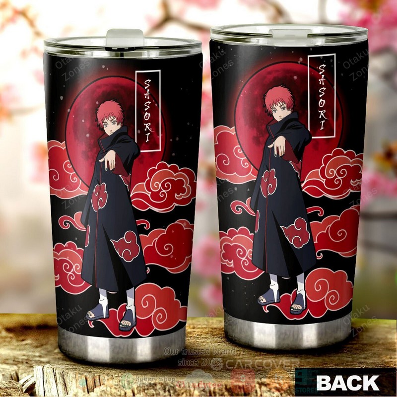 BEST Akatsuki Sasori Naruto Anime 3D Steel Tumbler 3 Akatsuki Sasori Naruto Anime Tumbler 1 2