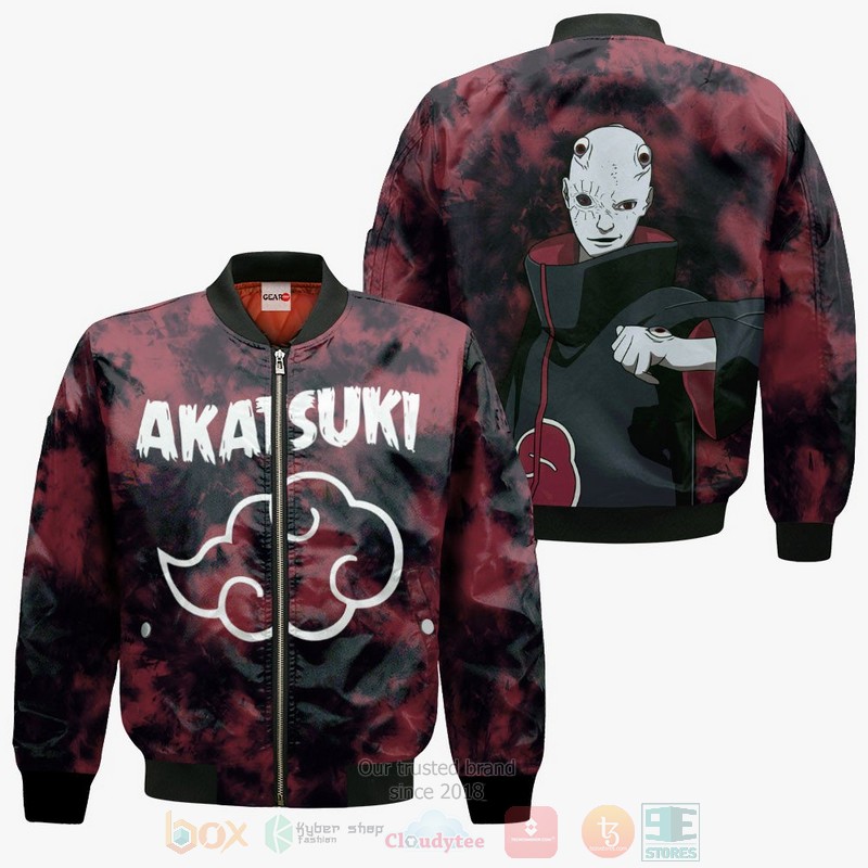 BEST Anime Akatsuki Shin Uchiha Custom Naruto All Over Print Hoodie-Bomber Jacket 4 Akatsuki Shin Uchiha Custom Anime Naruto 3D Hoodie Bomber Jacket 1 2 3