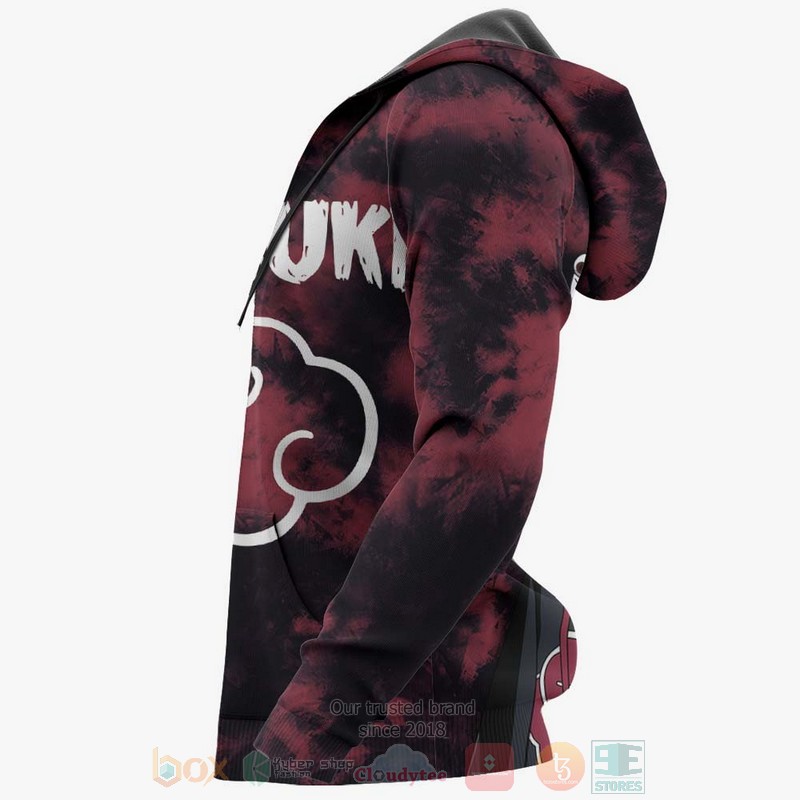 BEST Anime Akatsuki Shin Uchiha Custom Naruto All Over Print Hoodie-Bomber Jacket 6 Akatsuki Shin Uchiha Custom Anime Naruto 3D Hoodie Bomber Jacket 1 2 3 4 5