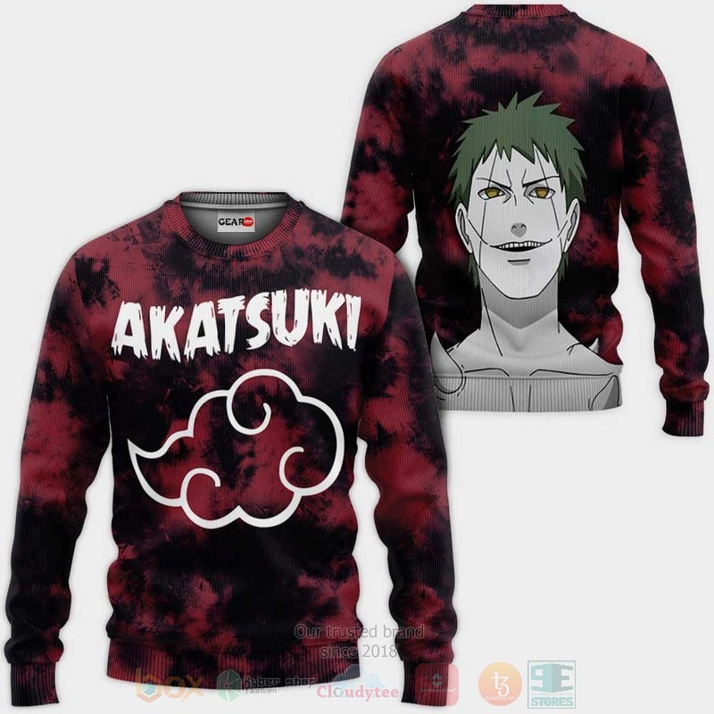 BEST Anime Akatsuki White Zetsu Custom Naruto All Over Print Hoodie-Bomber Jacket 2 Akatsuki White Zetsu Custom Anime Naruto 3D Hoodie Bomber Jacket 1