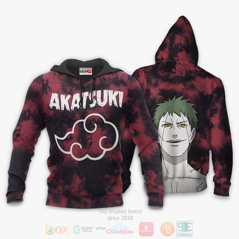 BEST Anime Akatsuki White Zetsu Custom Naruto All Over Print Hoodie-Bomber Jacket 3 Akatsuki White Zetsu Custom Anime Naruto 3D Hoodie Bomber Jacket 1 2