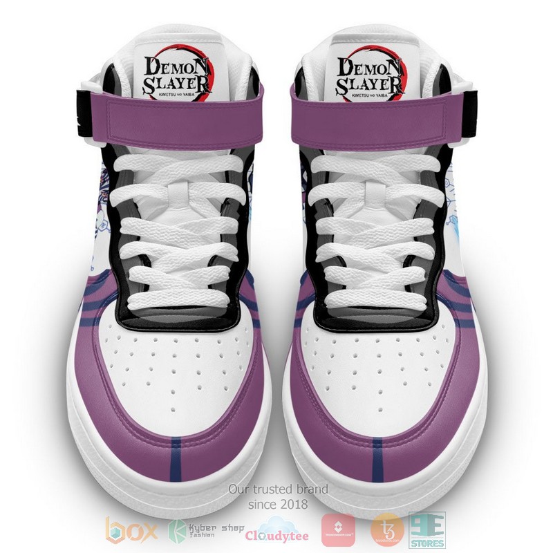 Akaza Anime Demon Slayer High Air Force Shoes 1