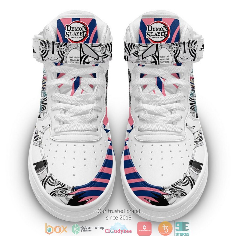 Akaza Demon Slayer Anime Mix Manga High Air Force Sneaker 1