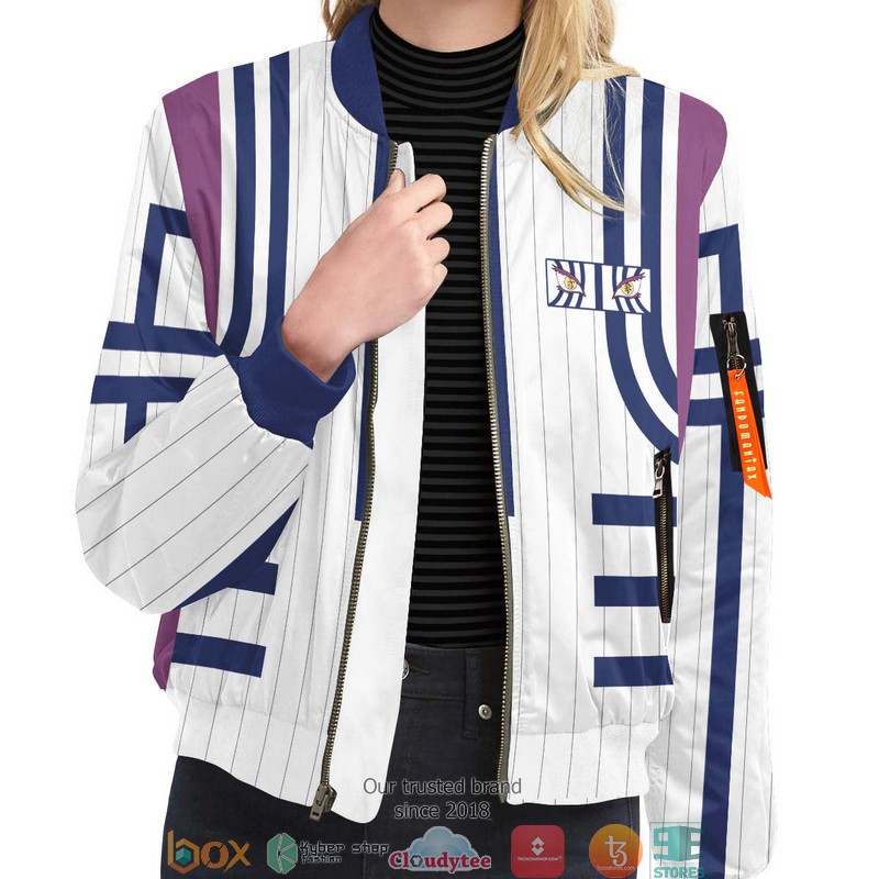 Akaza Jersey Bomber Jacket word1