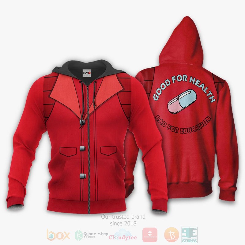 Akira Kaneda Uniform Akira Anime 3D Hoodie Bomber Jacket