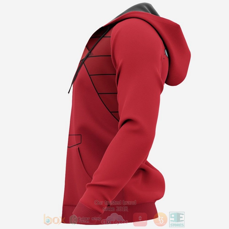 Akira Kaneda Uniform Akira Anime 3D Hoodie Bomber Jacket 1 2 3 4 5