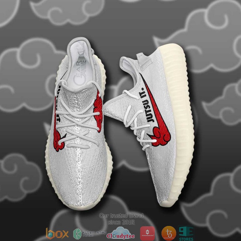Akt Jutsu It Anime Yeezy Sneaker Shoes 1