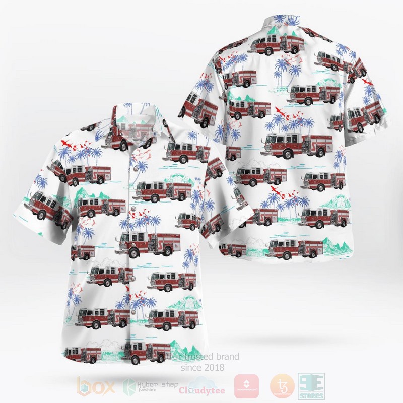 Alabama Huntsville Fire and Rescue Hawaiian Shirt