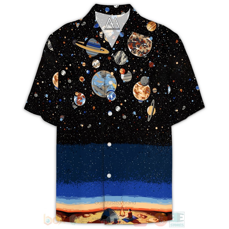Alaska Sky Hawaiian Shirt