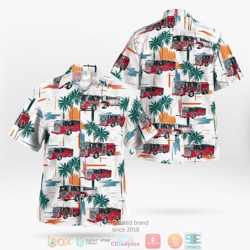 Alexandria Virginia Alexandria Fire Department Hawaiian shirt word1