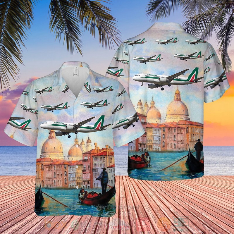 BEST Alitalia Airbus A320-200 3D Aloha Shirt 6 Alitalia Airbus A320 200 Hawaiian Shirt