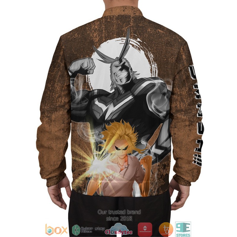 All Might Spirit Bomber Jacket word1