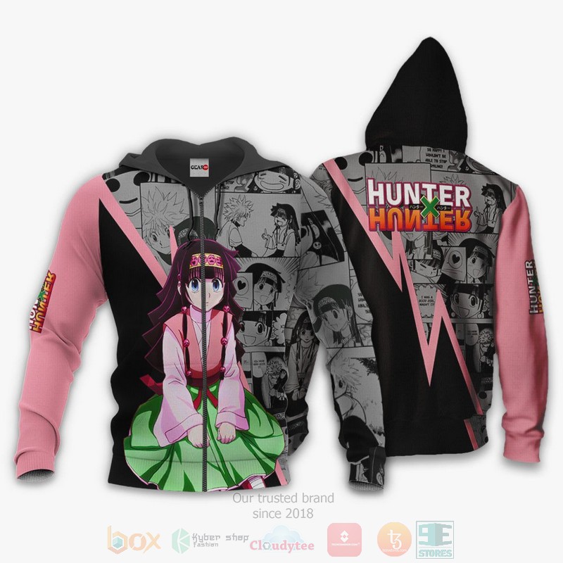 Alluka Zoldyck Custom Hunter x Hunter Anime Manga 3D Hoodie Bomber Jacket