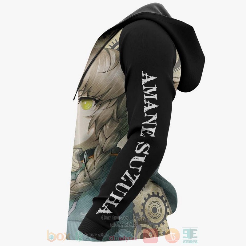 Amane Suzuha Custom Steins Gate Anime 3D Hoodie Bomber Jacket 1 2 3 4 5