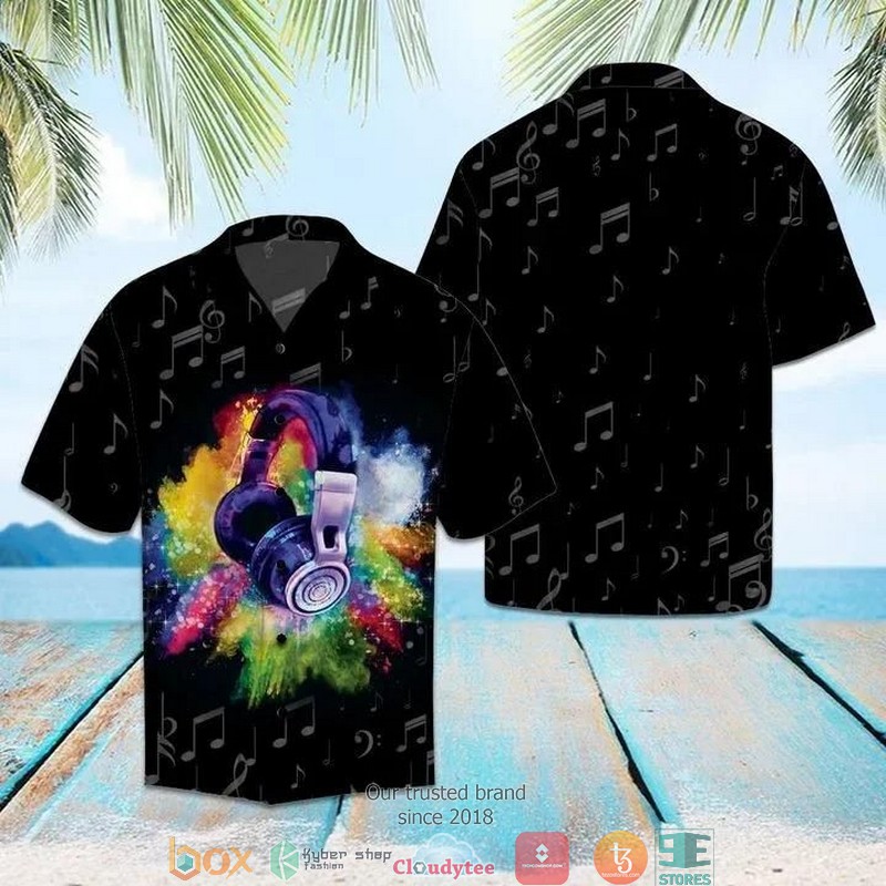 Amazing Music Short Sleeve Hawaiian Shirt