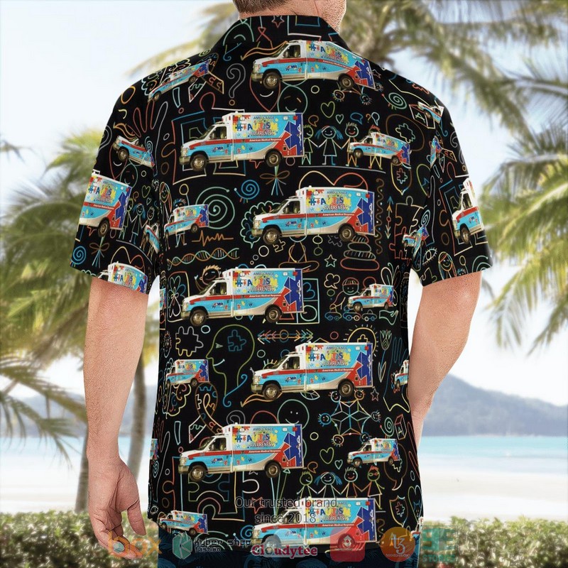 American Medical Response AMR World Autism Awareness Day Hawaiian Shirt 2 American Medical Response AMR World Autism Awareness Day Hawaiian Shirt word2