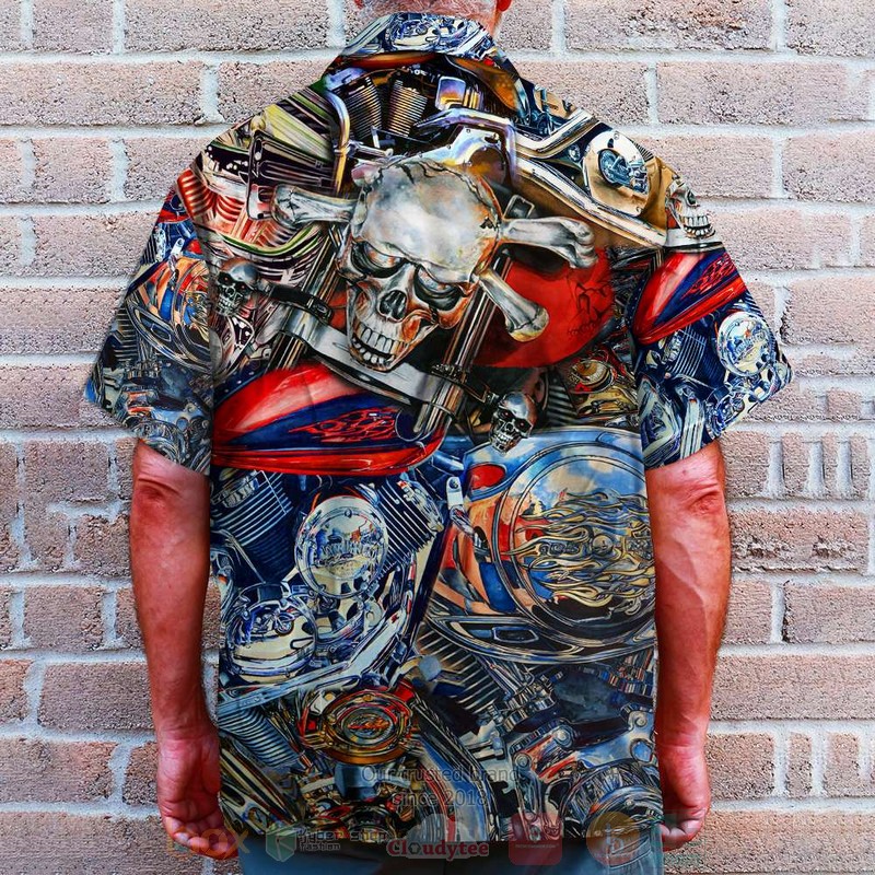 BEST American Skulls Biker 3D Aloha Shirt 2 BEST American Skulls Biker 3D Aloha Shirt word3