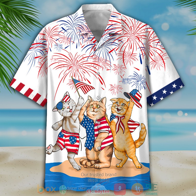 NEW American shorthair Independence Day Is Coming Hawaii Shirt, Shorts word2