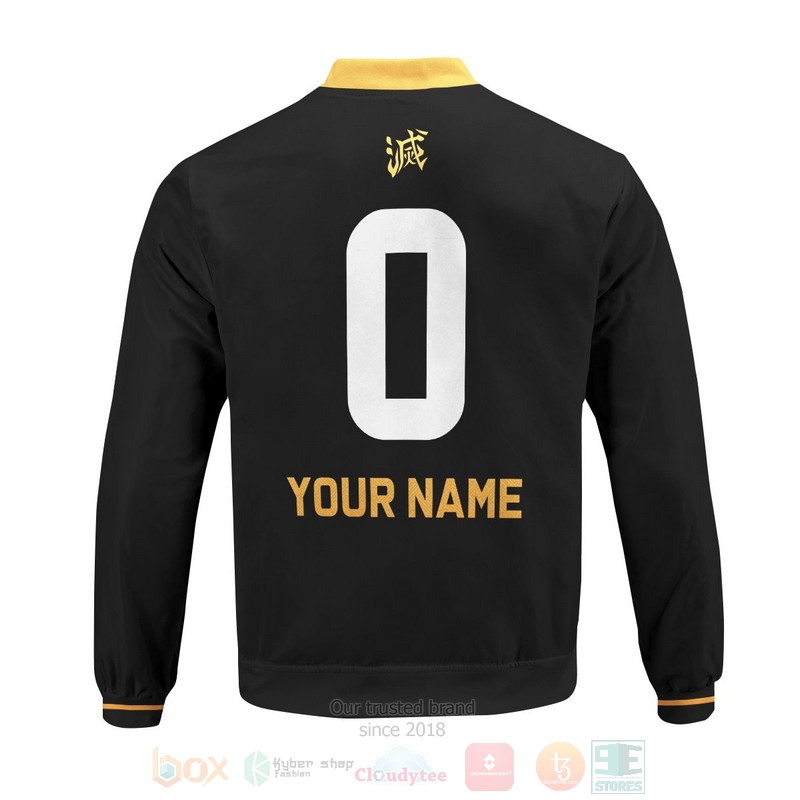 Anime Agatsuma Zenitsu Personalized Bomber Jacket 1 2 3 4 5 6 7