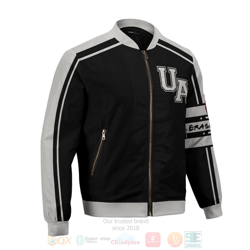 BEST Anime Aizawa Erasure 3D Zipper Bomber Jacket 5 Anime Aizawa Erasure Bomber Jacket 1 2 3 4