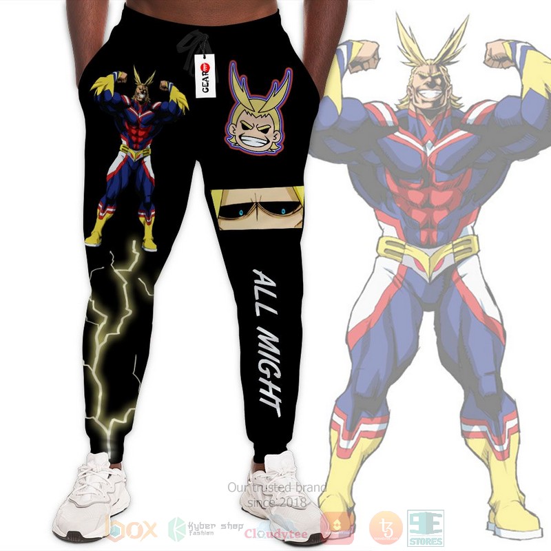 Anime All Might My Hero Academia Sweatpants