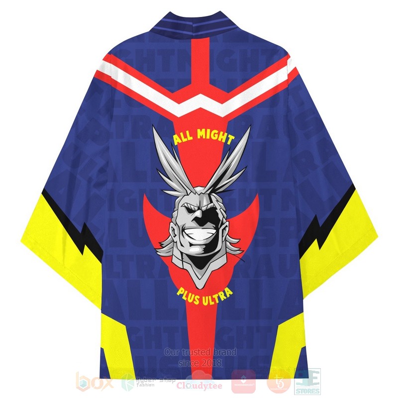 BEST Anime All Might Plus Ultra My Hero Academia Japan 3D Print Kimono word3