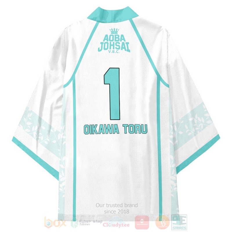 BEST Anime Aoba Johsai High Haikyuu Personalized Japan 3D Print Kimono word3