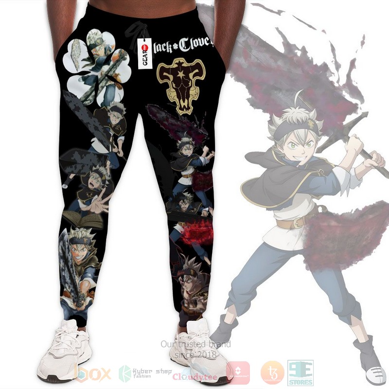 Anime Asta Black Clover Sweatpants