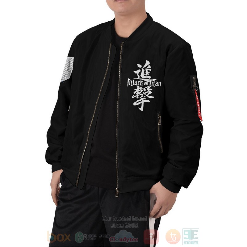 Anime Attack on Titan Bomber Jacket 1 2 3 4 5 6 7 8