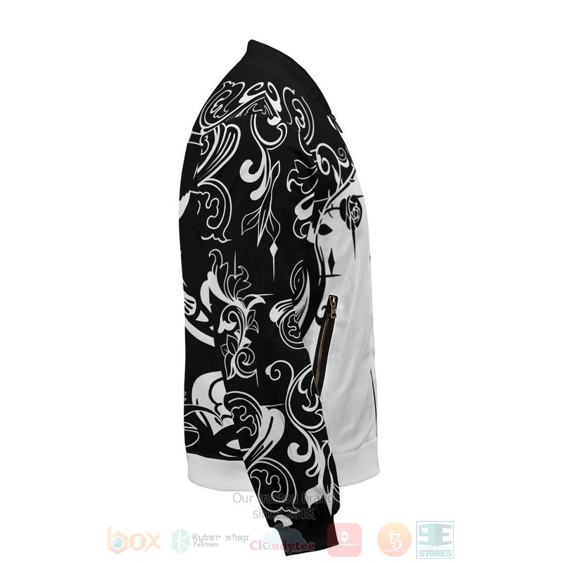BEST Anime Black Butler 3D Zipper Bomber Jacket 7 Anime Black Butler Bomber Jacket 1 2 3 4 5 6