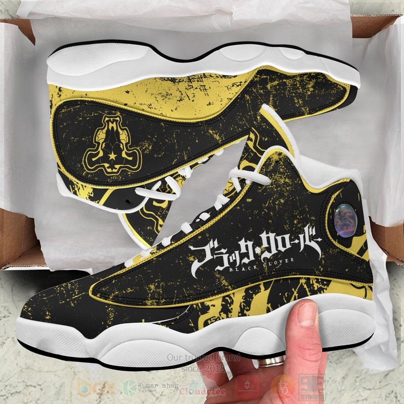 BEST Anime Black Clover Bulls Air Jordan 13 Sneakers 3 BEST Anime Black Clover Bulls Air Jordan 13 Sneakers word1