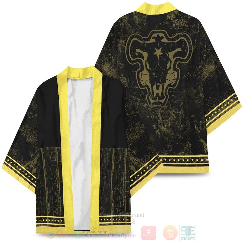 BEST Anime Black Clover Bulls Japan 3D Print Kimono