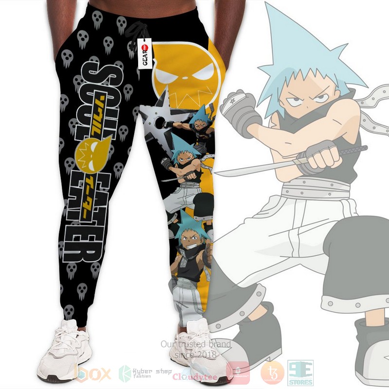 Anime Black Star Soul Eater Sweatpants