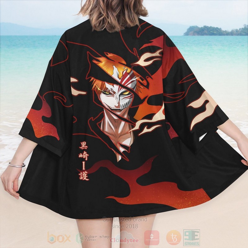 BEST Anime Bleach Ichigo Mask Japan 3D Print Kimono 6 BEST Anime Bleach Ichigo Mask Japan 3D Print Kimono word1
