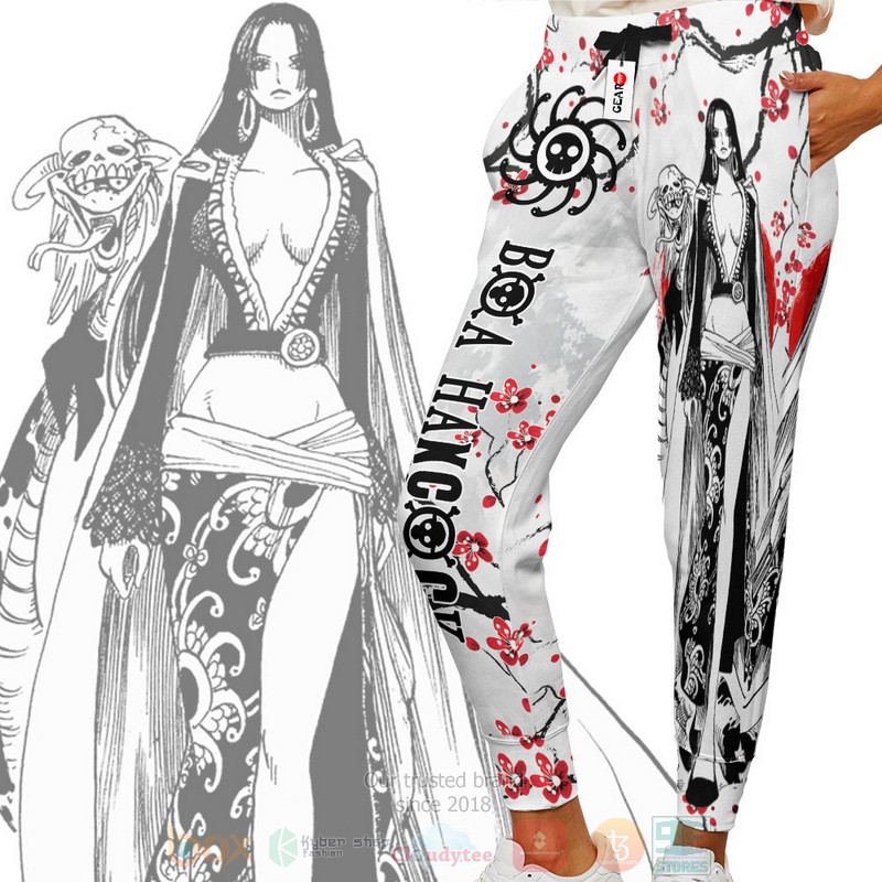 Anime Boa Hancock One Piece Sweatpants 1