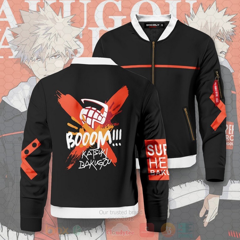 Anime Boom Katsuki Bomber Jacket 1