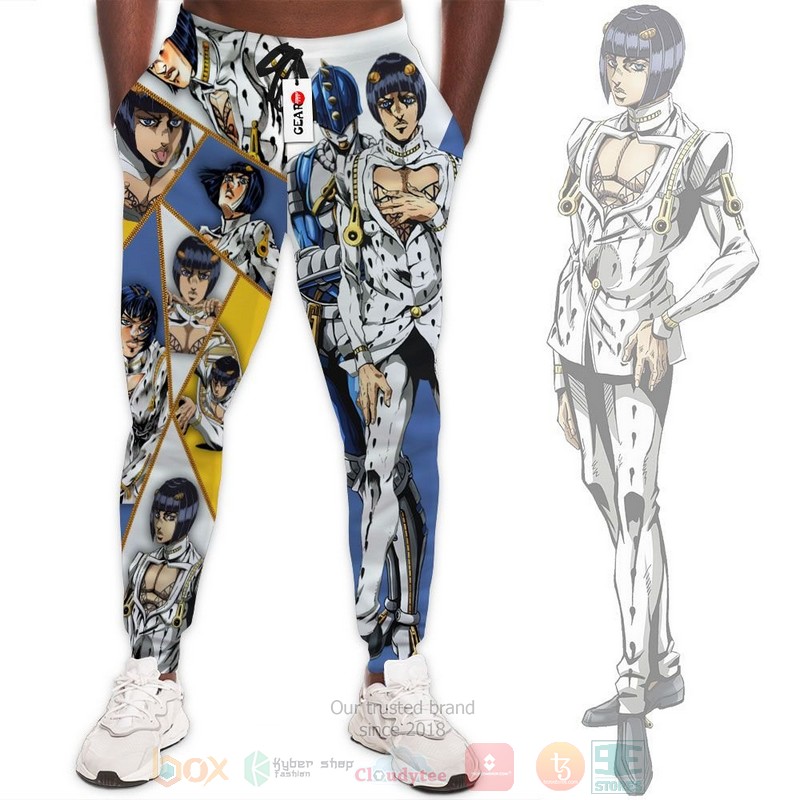 Anime Bruno Bucciarati JoJos Adventures Sweatpants