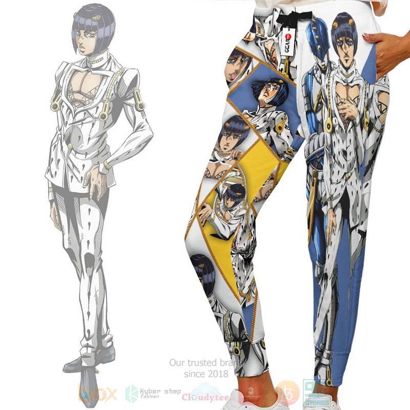 Anime Bruno Bucciarati JoJos Adventures Sweatpants 1
