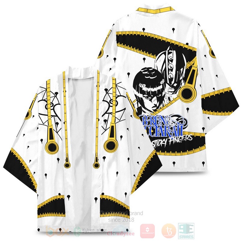BEST Anime Bruno Sticky Finger JoJo's Japan 3D Print Kimono